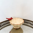 Creative Co-op Decorative Pewter Fluted Bowl with Bird, Distressed Finish, 2 Colors - Little Miss Muffin Children & Home