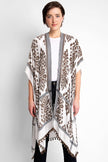 Fashion City Floral Print Kimono with Tassels - Little Miss Muffin Children & Home