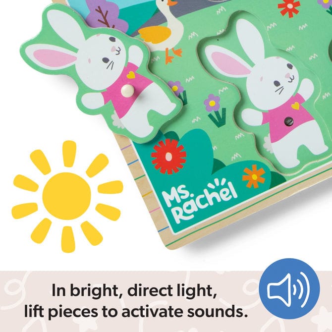 Melissa & Doug Melissa & Doug Ms Rachel Sound Puzzle - Little Miss Muffin Children & Home