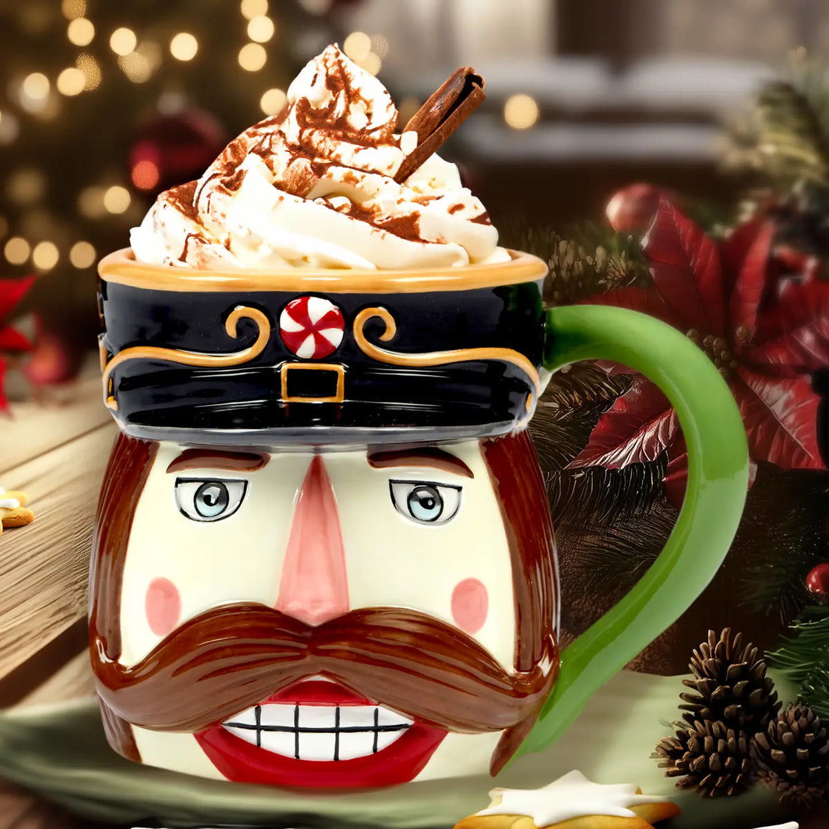 Certified International Holiday Magic 3D Christmas Nutcracker 19oz Mug - Little Miss Muffin Children & Home