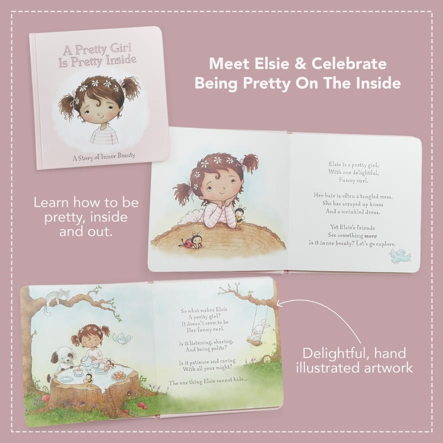 Brown Hair A Pretty Girl Board Book by Bunnies by the Bay