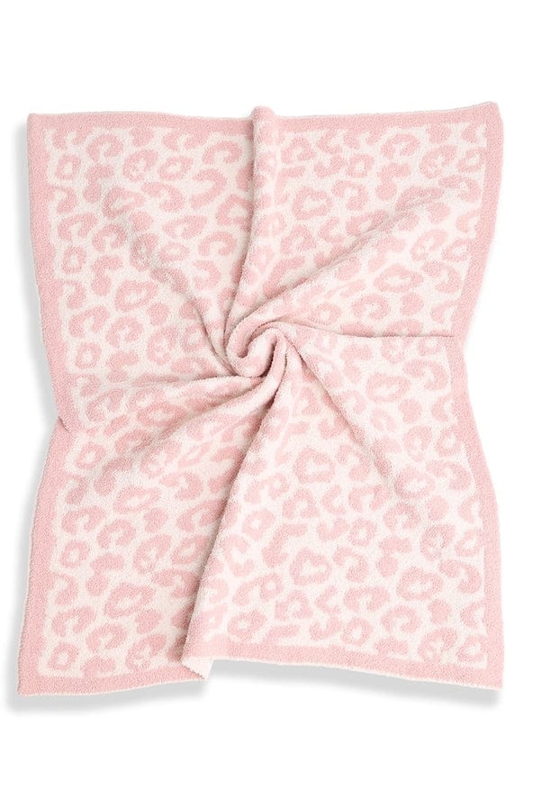 Fashion City Leopard Print Luxury Soft Throw Blanket - Little Miss Muffin Children & Home