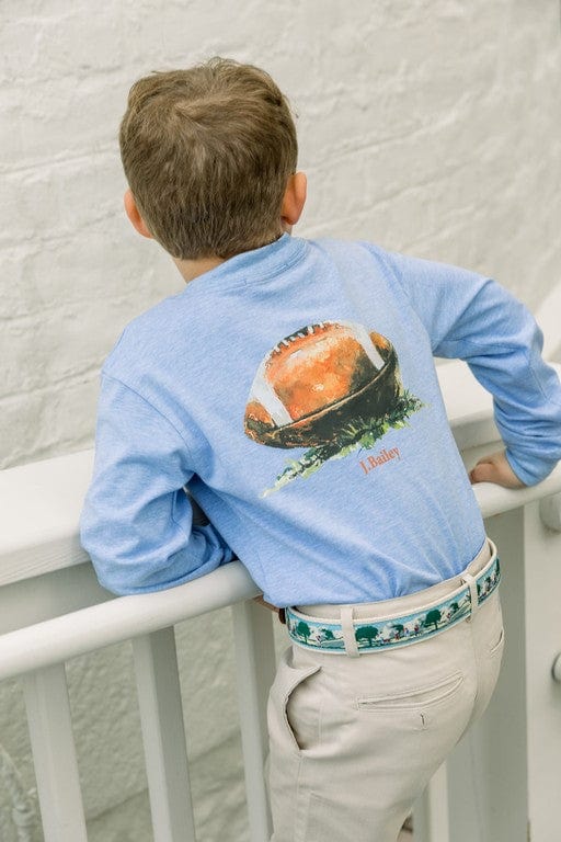 Bailey Boys Bailey Boys J. Bailey Long Sleeve Football Logo Tee - Little Miss Muffin Children & Home