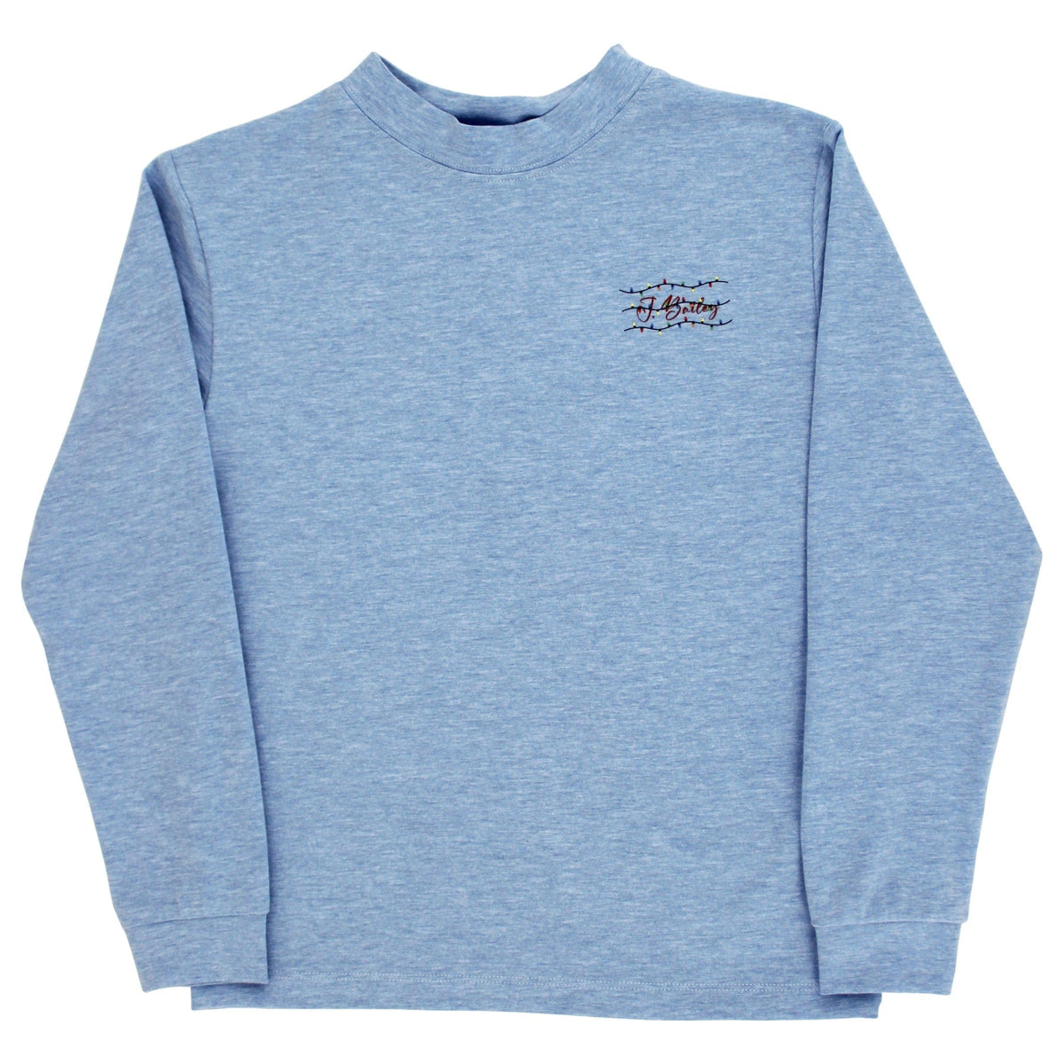 Bailey Boys J. Bailey Boys’ Christmas Pups Long-Sleeve Logo Tee in Blue - Little Miss Muffin Children & Home