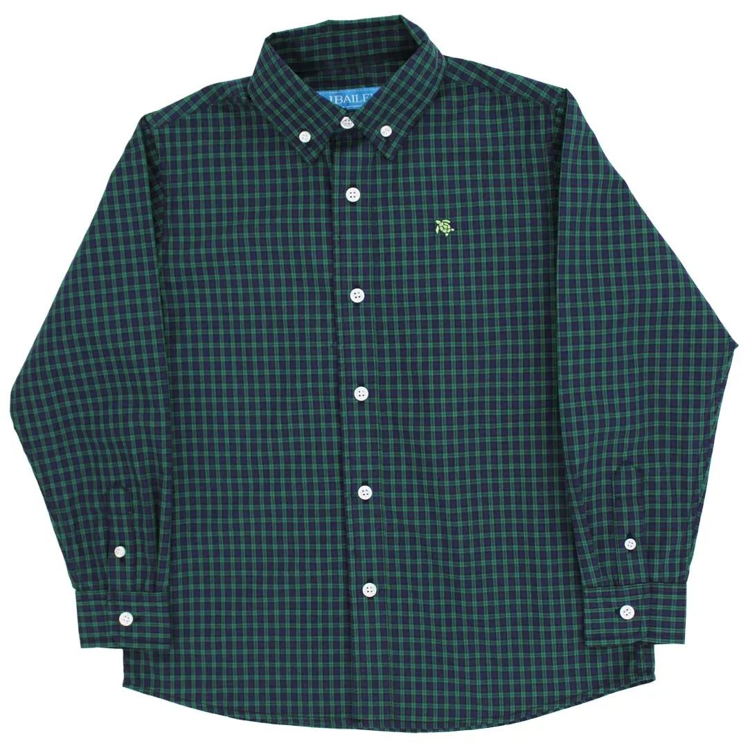 Roscoe Button Down Shirt in Sterling