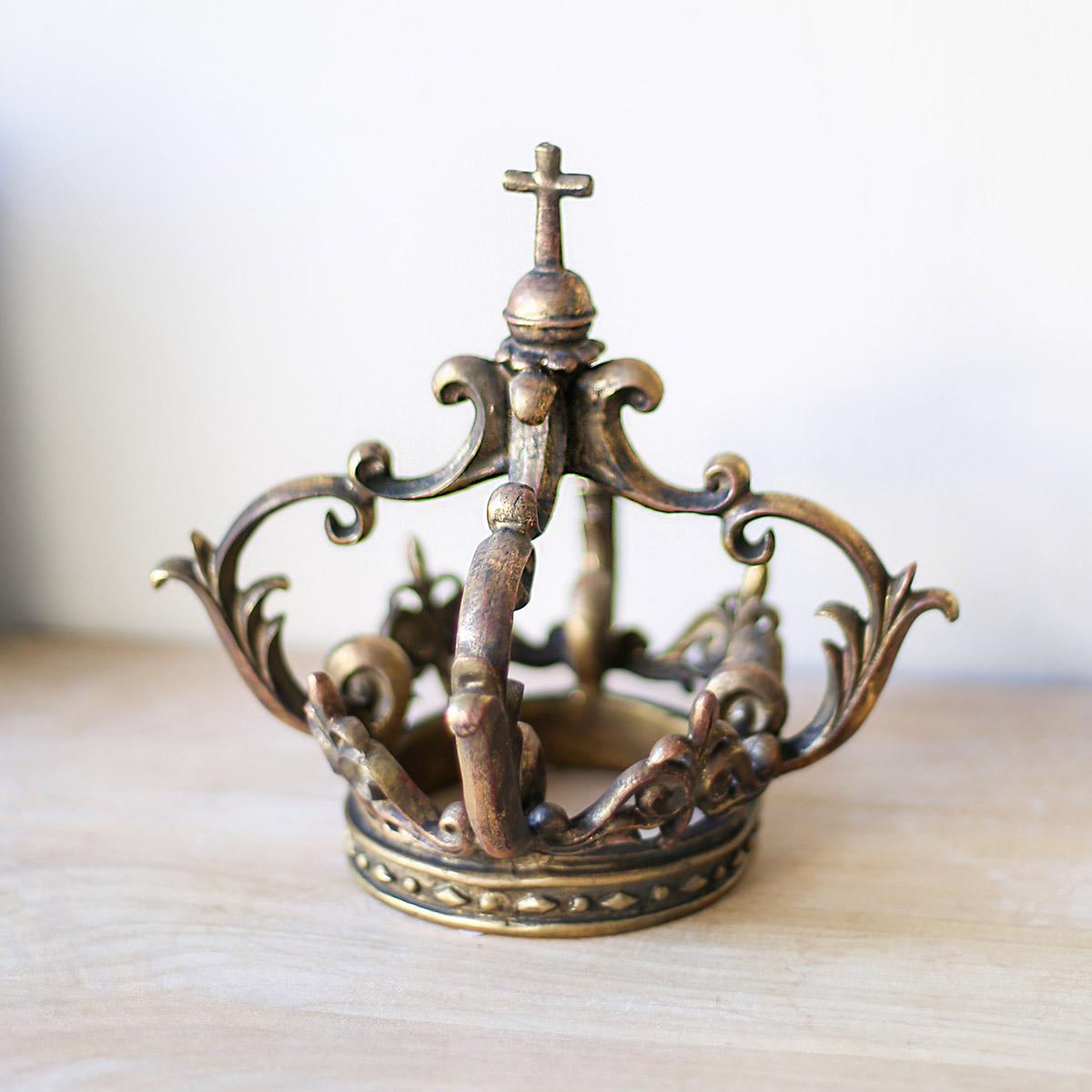 The Royal Standard The Royal Standard Royal Crown Gold 10" - Little Miss Muffin Children & Home