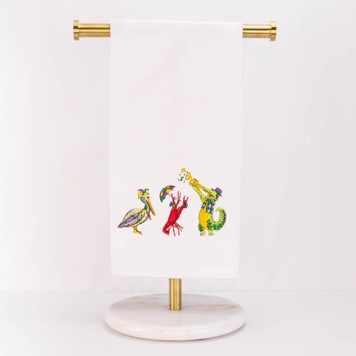 The Royal Standard Mardi Gras Band Hand Towel - Little Miss Muffin Children & Home