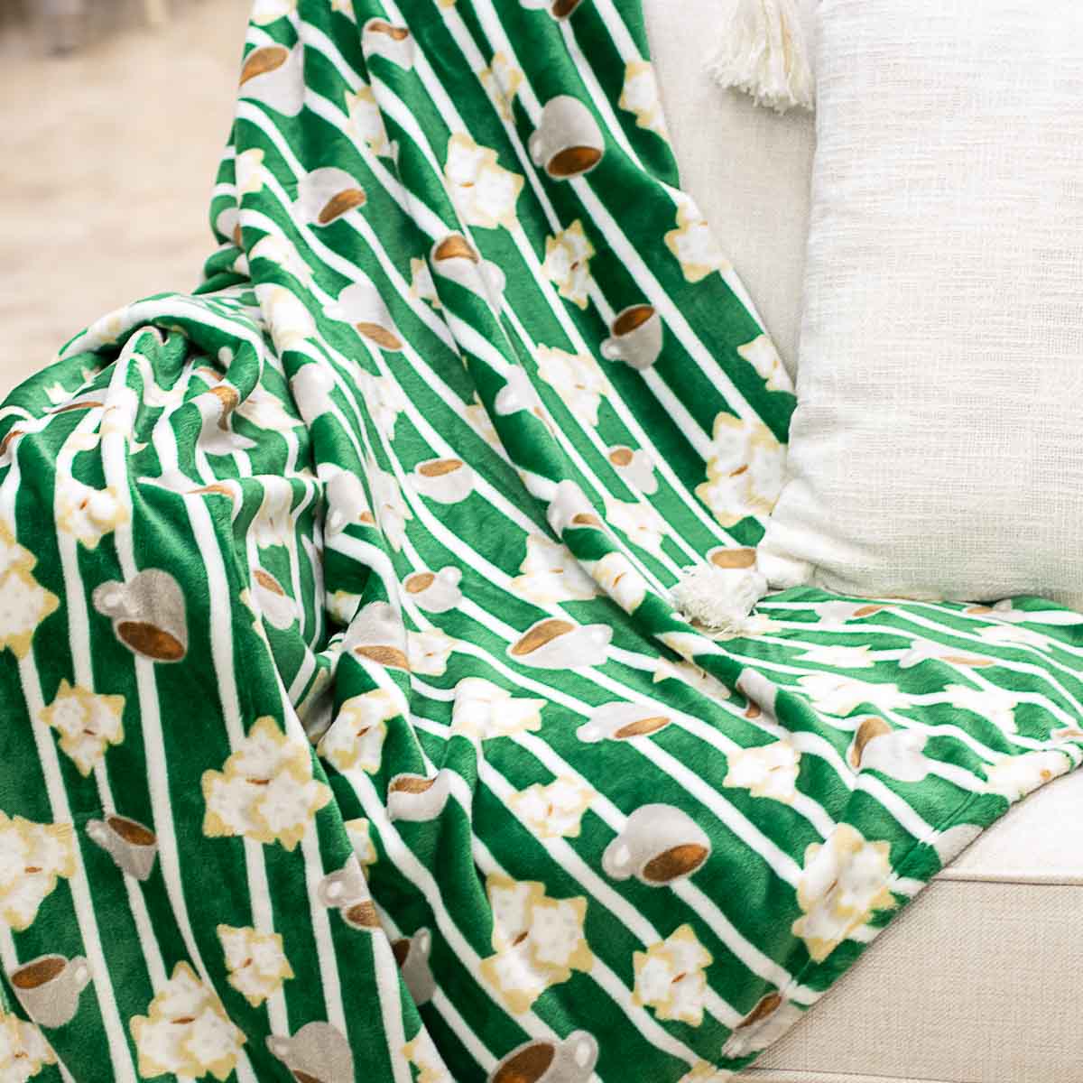 The Royal Standard The Royal Standard Cozy Beignet Throw - Little Miss Muffin Children & Home