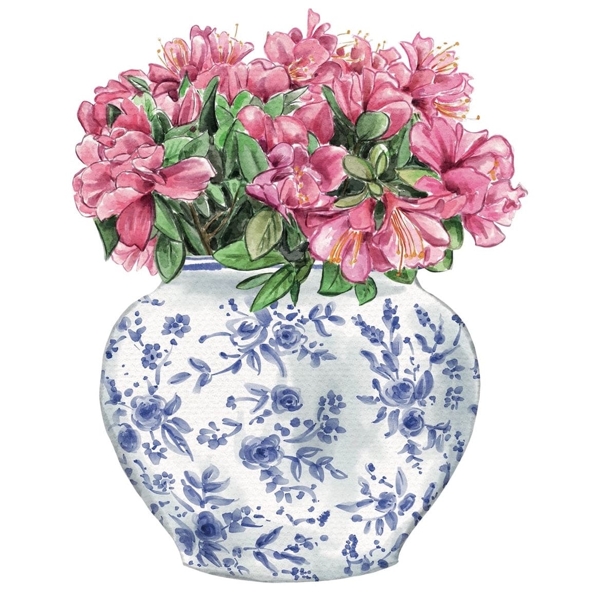 Front Porch Elegance Front Porch Elegance Azaleas in Bloom Door Hanger with Bow - Little Miss Muffin Children & Home