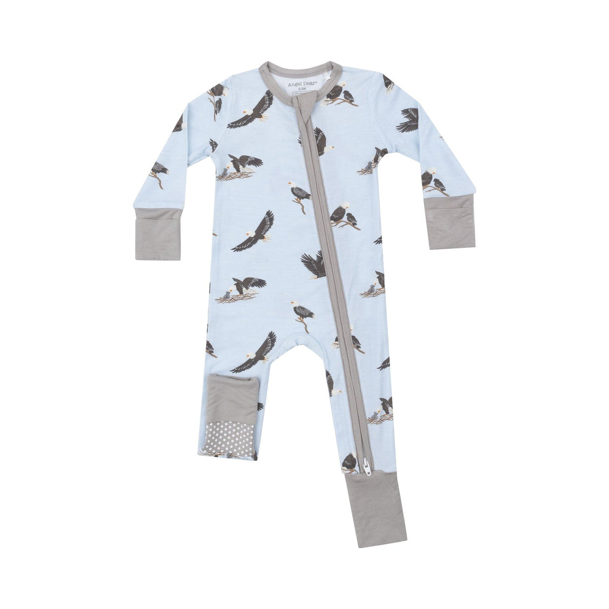 Angel Dear Angel Dear Bald Eagles 2-Way Zipper Romper - Little Miss Muffin Children & Home