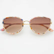 Luna Acetate Womens Cat Eye Sunglasses