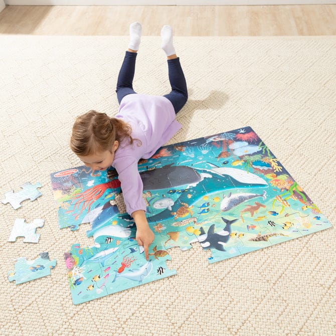 Melissa & Doug Underwater 48pc Floor Puzzle - Little Miss Muffin Children & Home