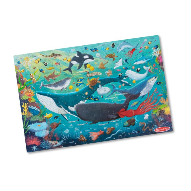 Melissa & Doug Underwater 48pc Floor Puzzle - Little Miss Muffin Children & Home