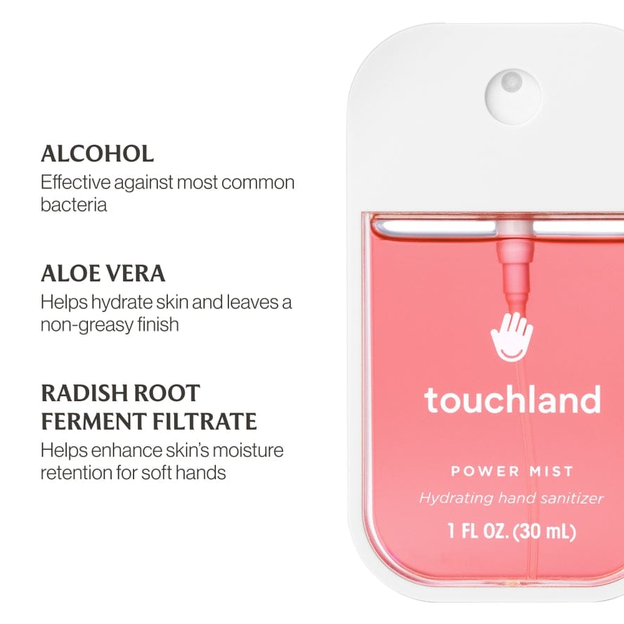 Touchland Wild Watermelon Power Mist Hydrating Hand Sanitizer - Little Miss Muffin Children & Home