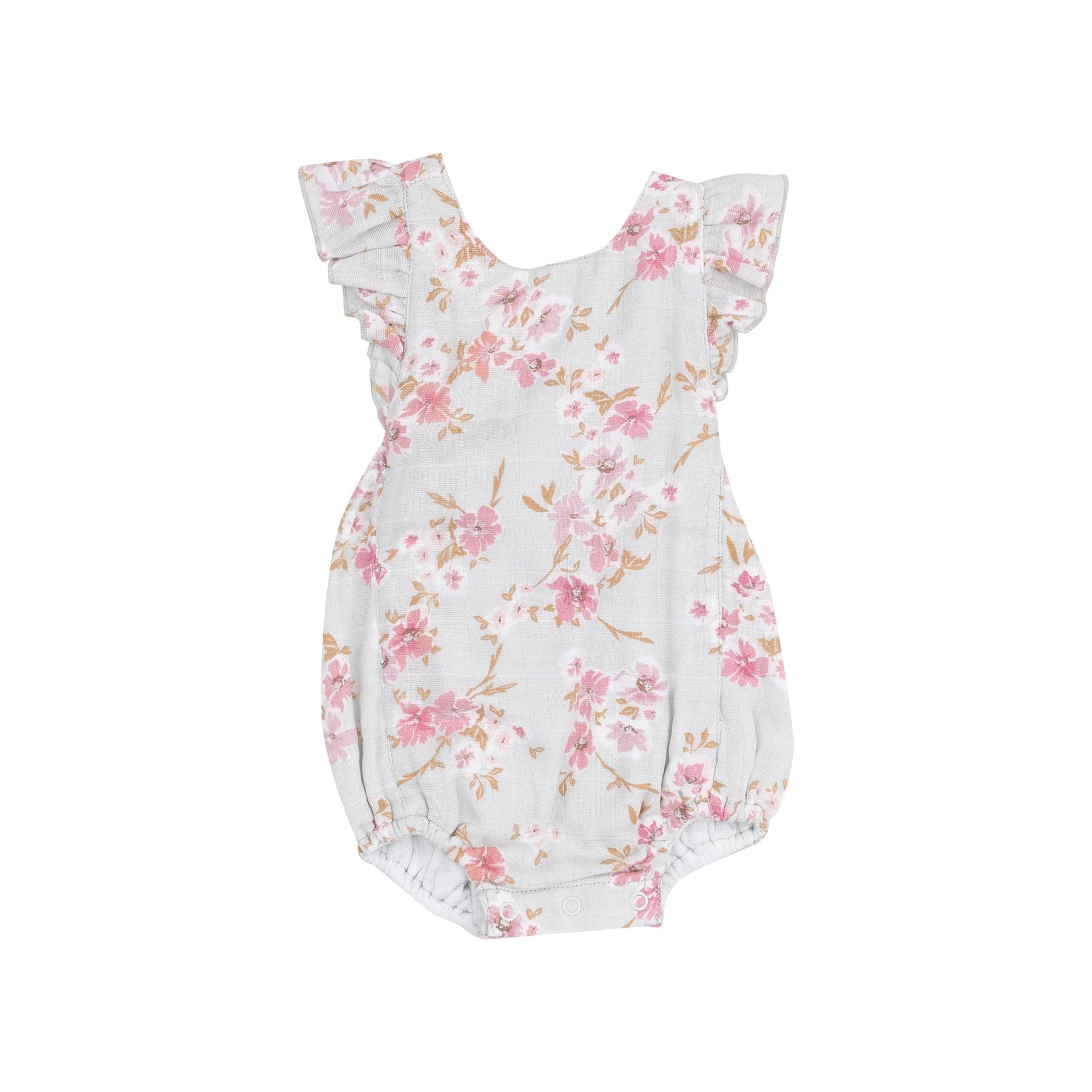 Angel Dear Angel Dear Pink Phlox Floral Sunsuit - Little Miss Muffin Children & Home