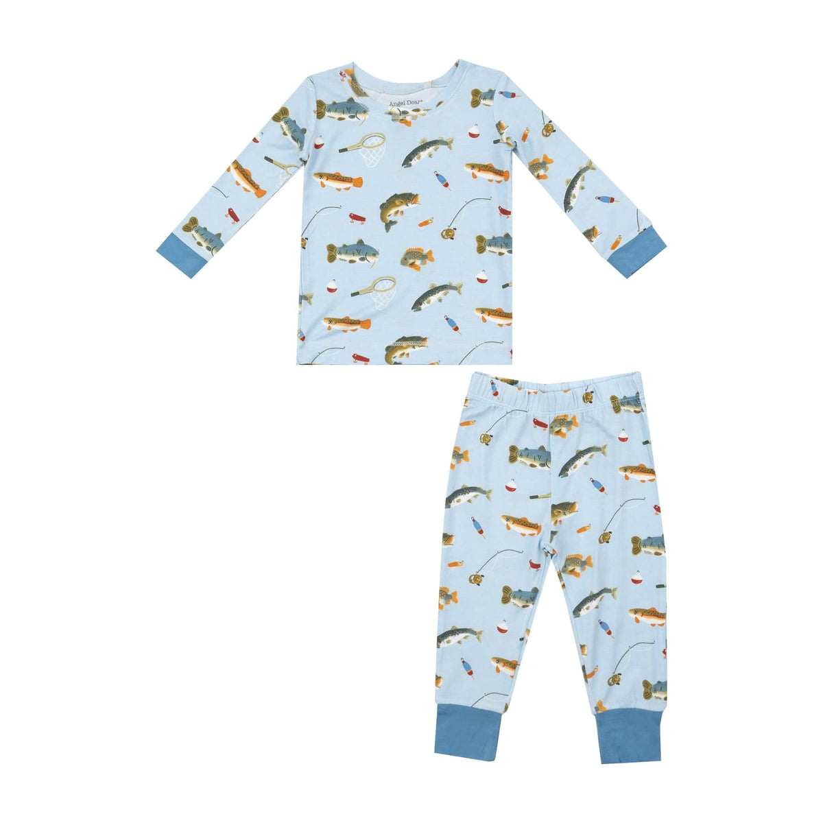 Angel Dear Angel Dear Fishing Long Sleeve Loungewear - Little Miss Muffin Children & Home