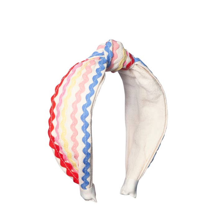 Rockahula Kids Rockahula Kids Ric Rac Rainbow Knotted Headband - Little Miss Muffin Children & Home