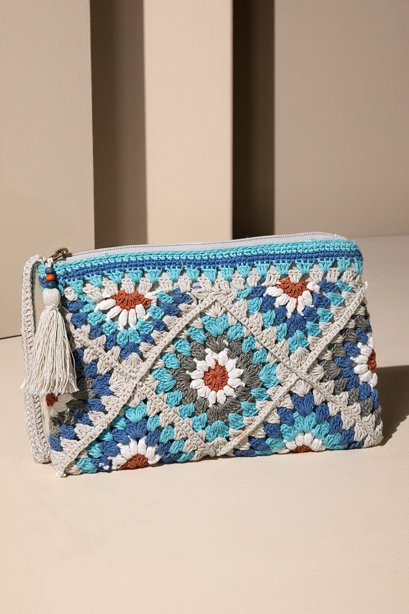 Urbanista Urbanista Handmade Crochet Tile Pouch - Little Miss Muffin Children & Home