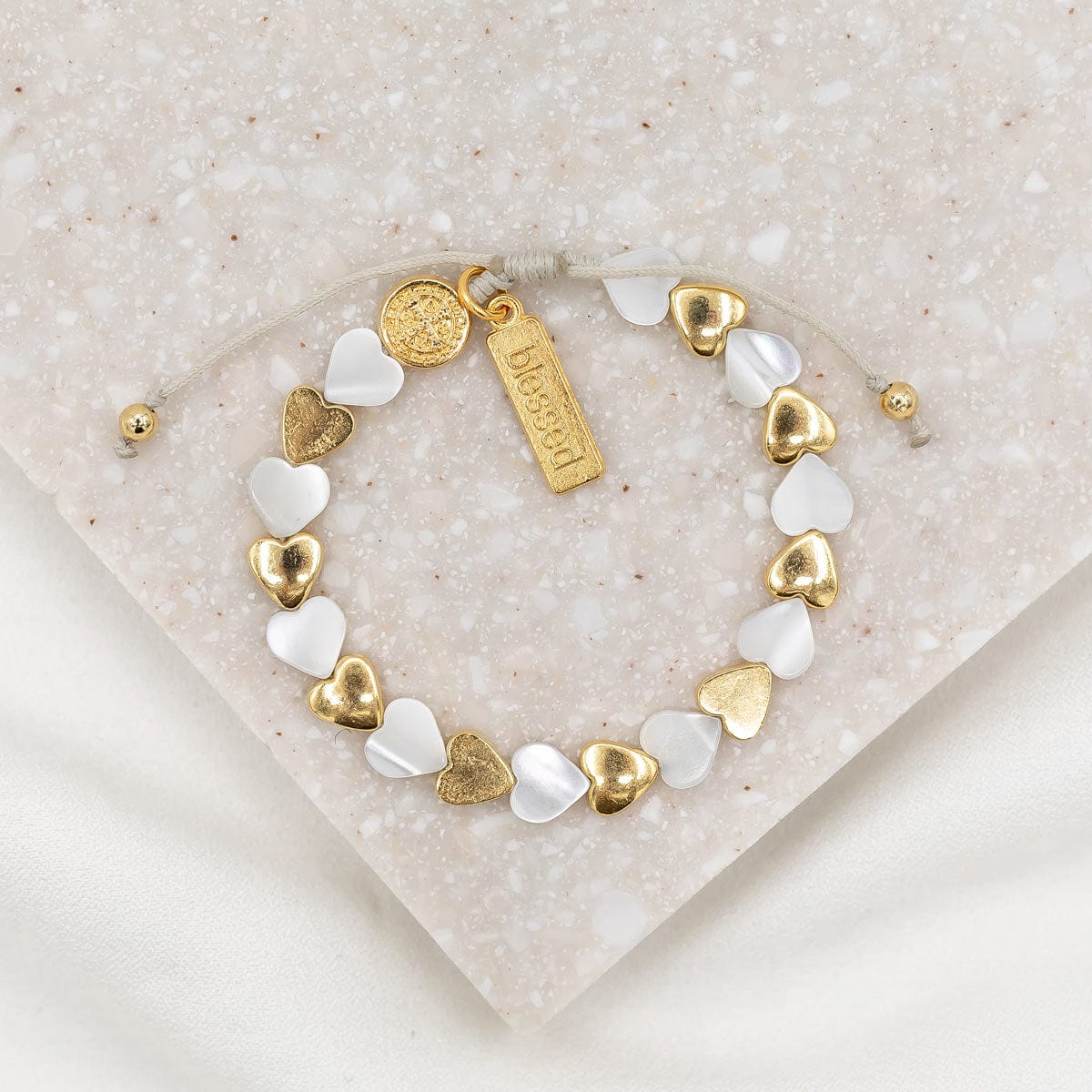 My Saint My Hero My Saint My Hero Sisters of the Heart Bracelet - Little Miss Muffin Children & Home