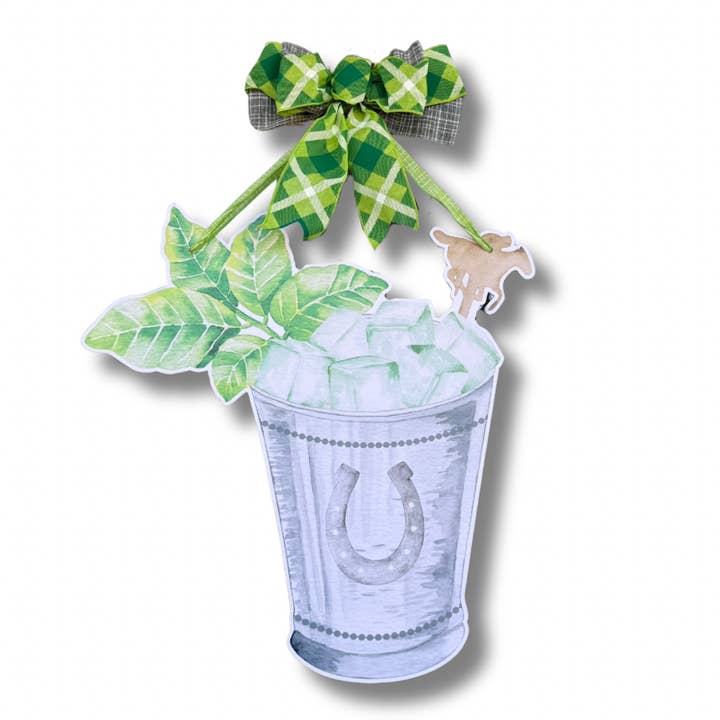 Julep on Ice Door Hanger