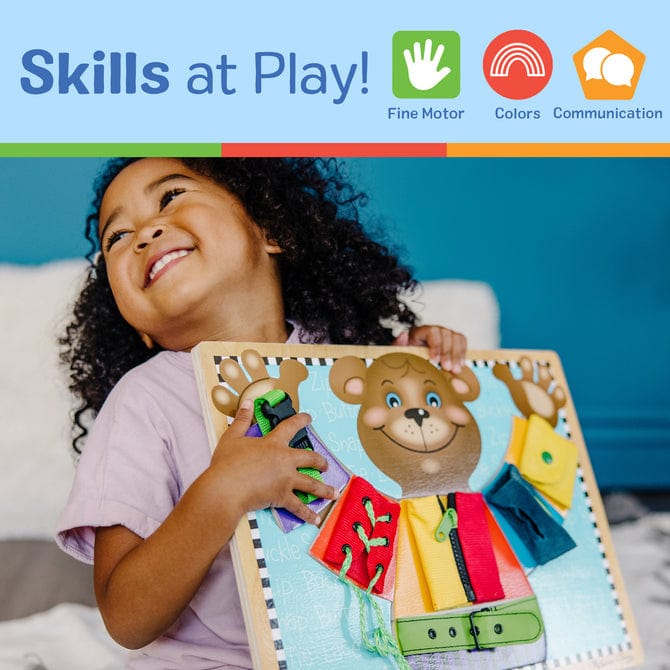 Melissa & Doug Melissa & Doug Basic Skills Board - Little Miss Muffin Children & Home