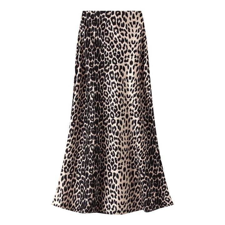 Ellyndale Sateen Maxi Skirt with Elastic Waistband & Invisible Zipper - Little Miss Muffin Children & Home