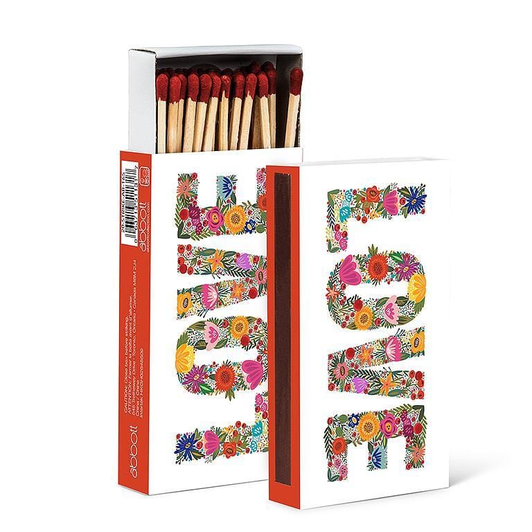 Abbott Abbott Floral LOVE Matches - Little Miss Muffin Children & Home