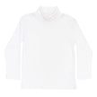 White Knit Unisex Turtle Neck