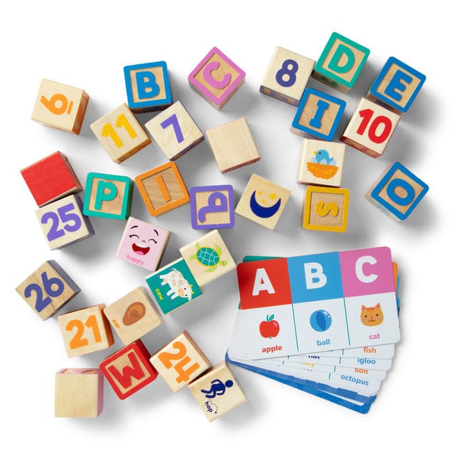 Melissa & Doug Melissa & Doug Ms Rachel Blocks + Activity Cards - Little Miss Muffin Children & Home