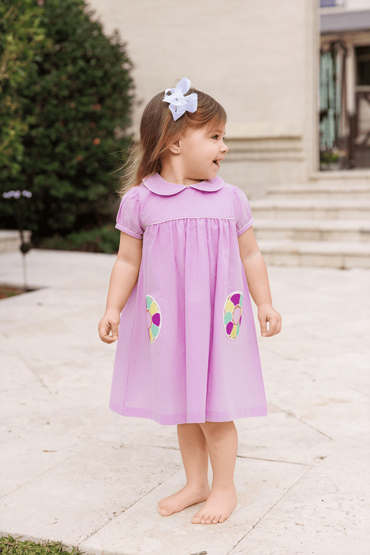 Nola Tawk King Cake Pocket Dress - Little Miss Muffin Children & Home