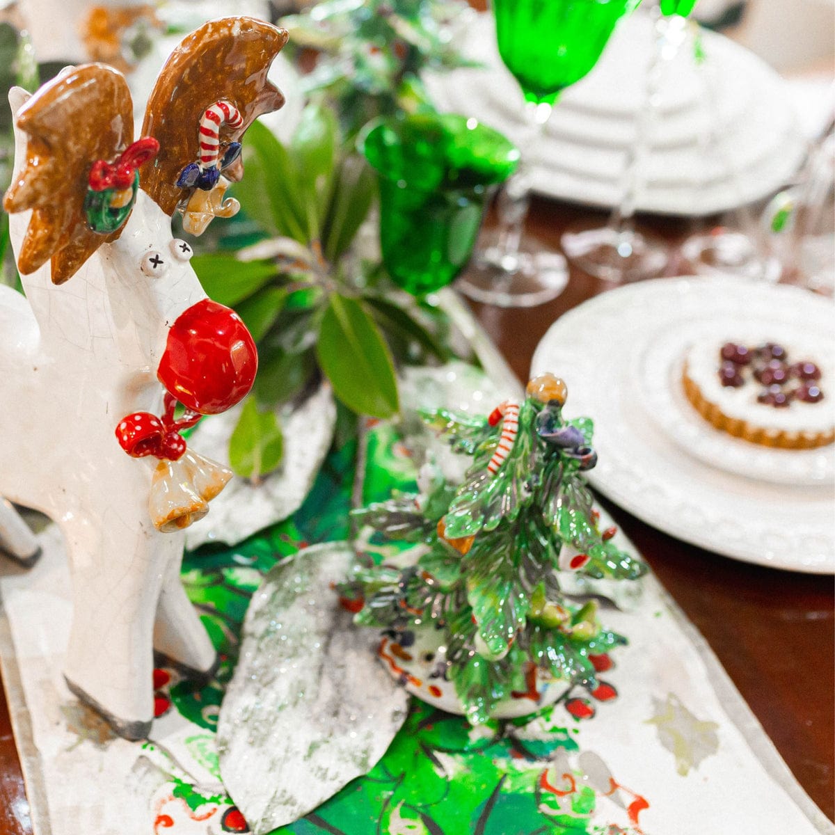 Abigail's Home Decor Ceramic Decorated Holiday Tree, Small - Little Miss Muffin Children & Home
