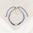 My Saint My Hero BeCAUSE We Care Bracelet blue