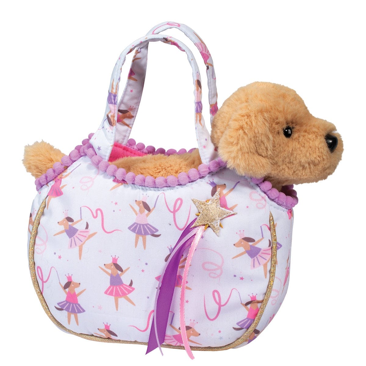 Douglas Toys Dancing Pups Sak with Dog - Little Miss Muffin Children & Home