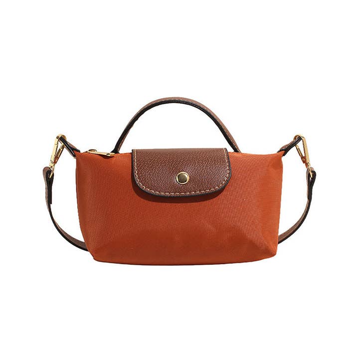 Sweetkama Brown Color Block Flap Crossbody Phone Wallet Bag - Little Miss Muffin Children & Home