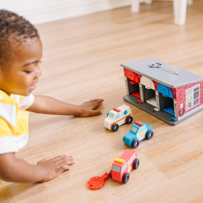 Melissa & Doug Melissa & Doug Keys & Cars Rescue Garage - Little Miss Muffin Children & Home