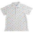 Bailey Boys Pumpkin Print Knit Polo - Little Miss Muffin Children & Home