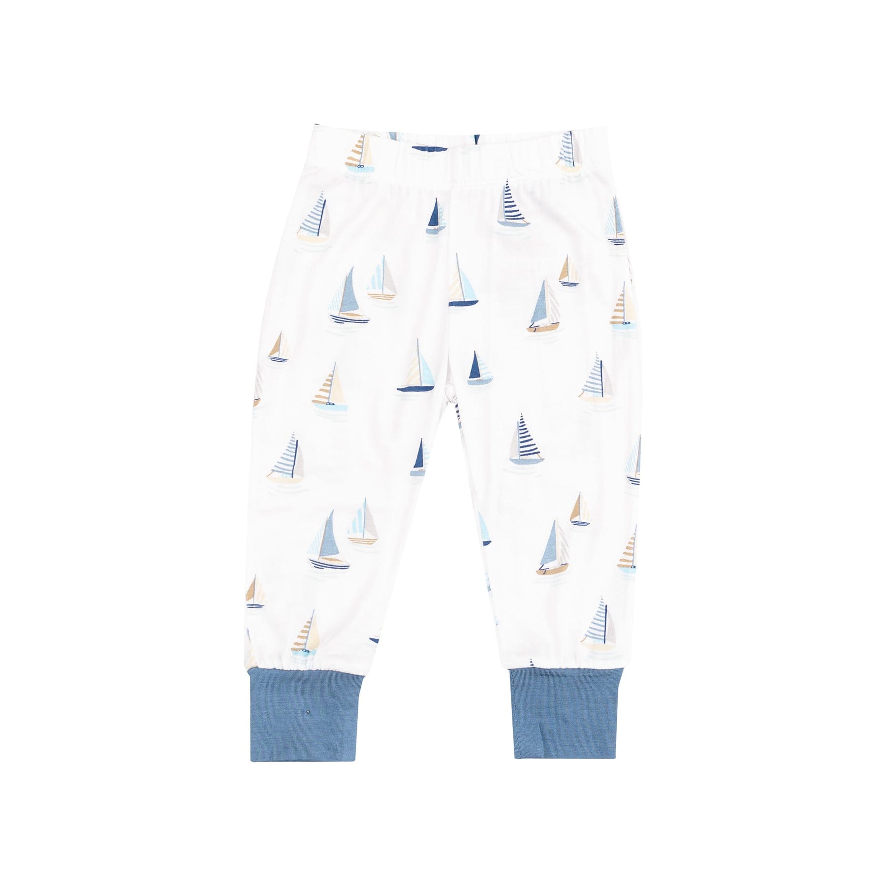Angel Dear Angel Dear Sailboats Blue Short Sleeve Loungewear Set - Little Miss Muffin Children & Home