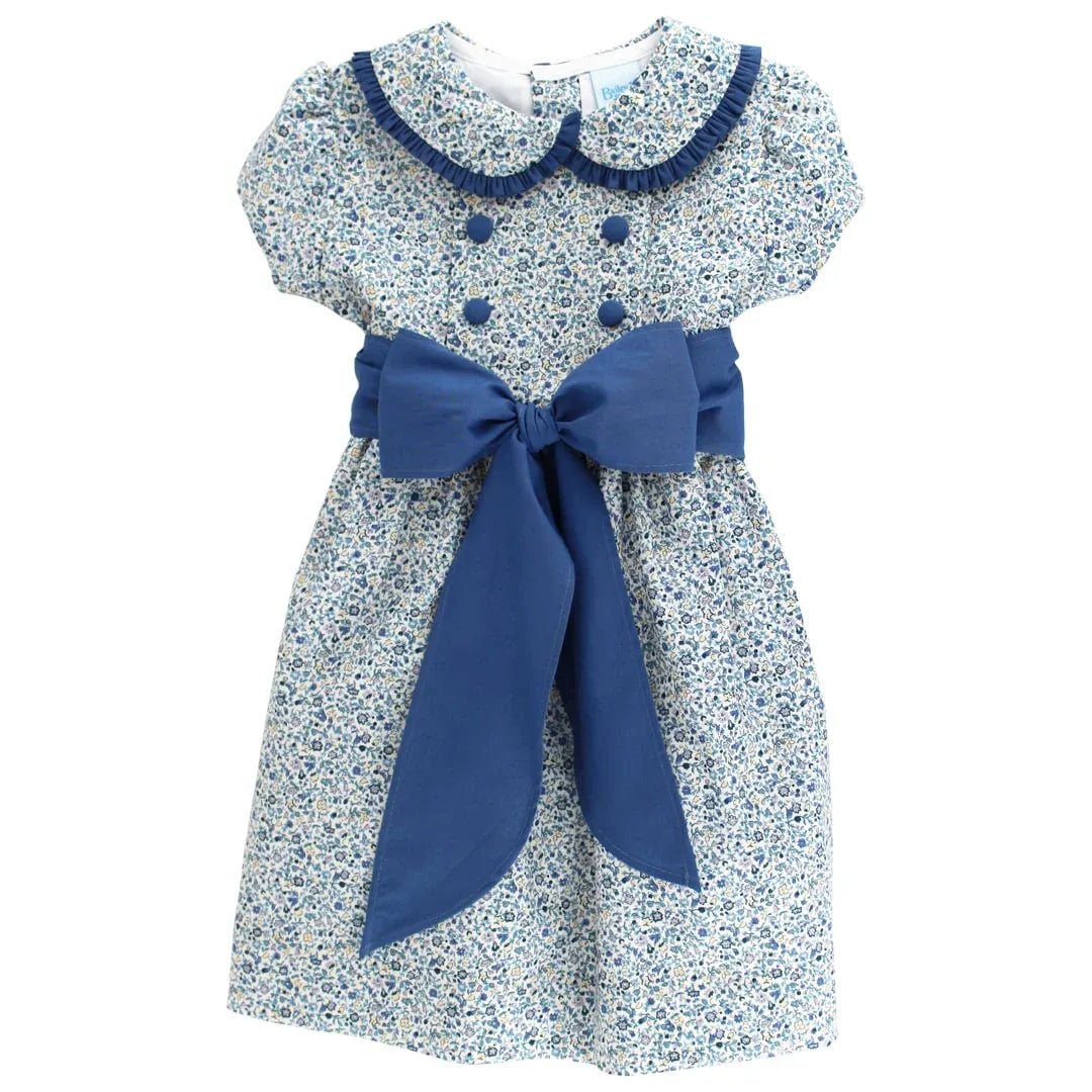 Posh Posies with Cornflower Dress