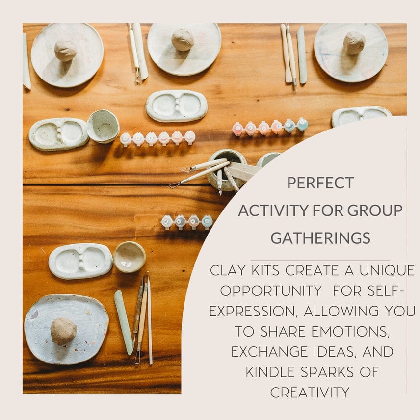 Breathe People Breathe People Deluxe Clay Date Activity Kit for Two - Little Miss Muffin Children & Home