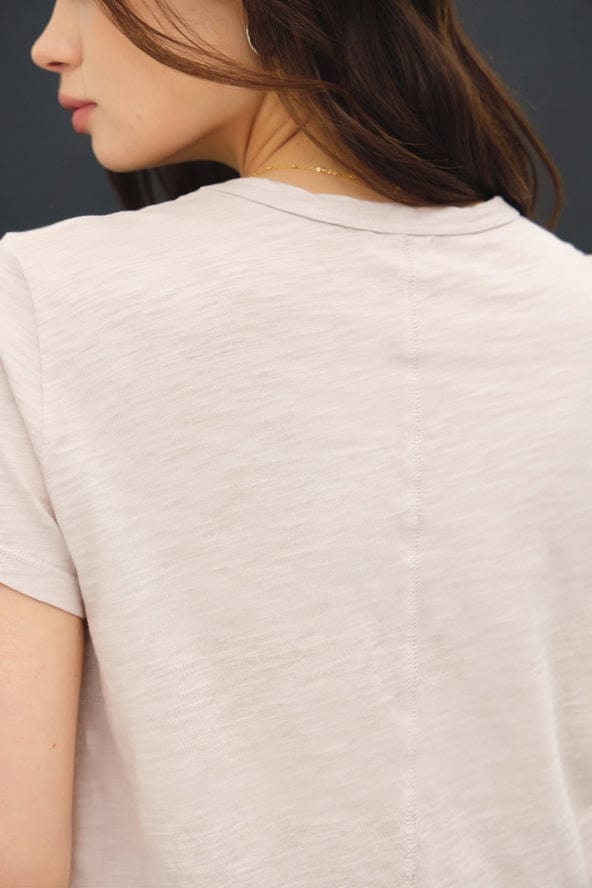 Be Cool Be Cool Garment Dyed Slub Tee in Pink Stone - Little Miss Muffin Children & Home