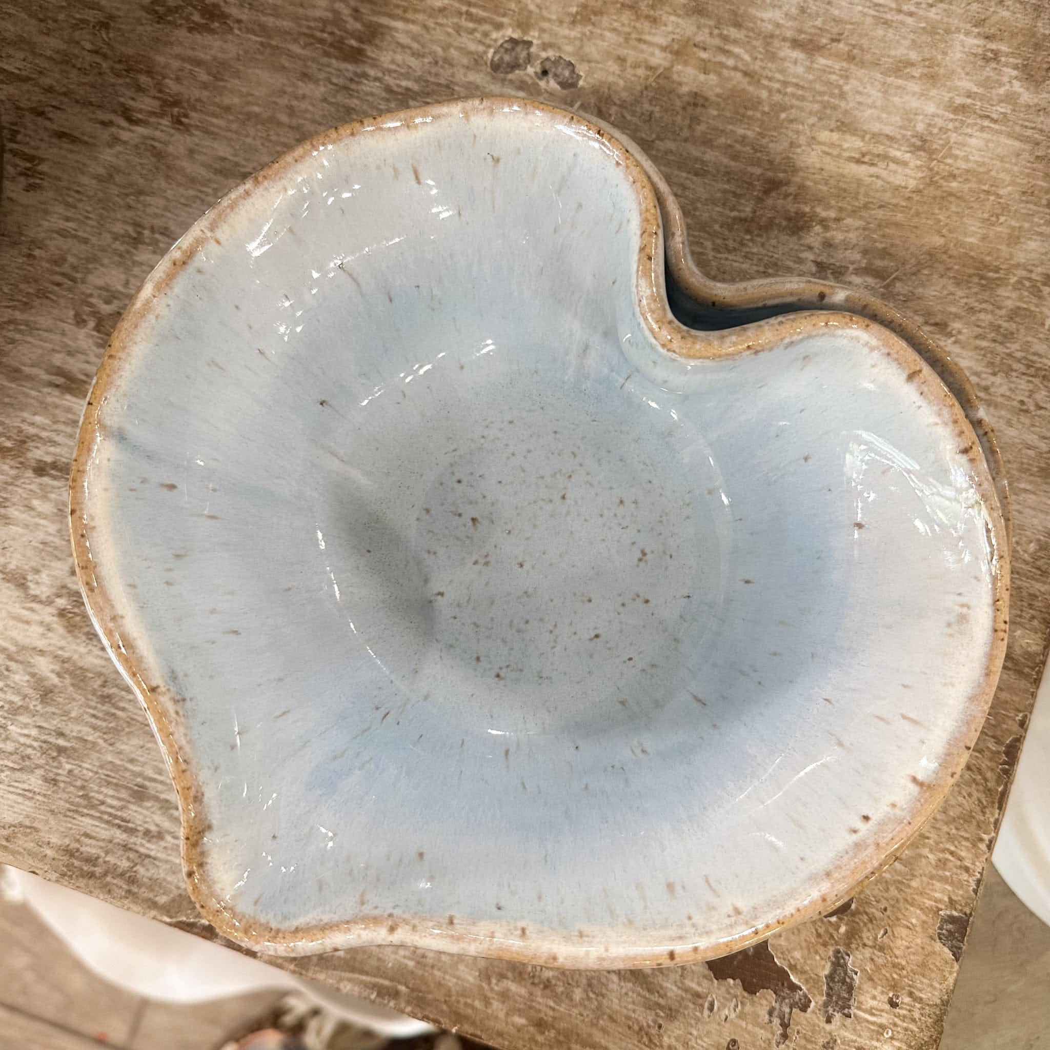 Etta B Pottery Wisteria Nesting Heart Bowl, Available in 2 Sizes - Little Miss Muffin Children & Home