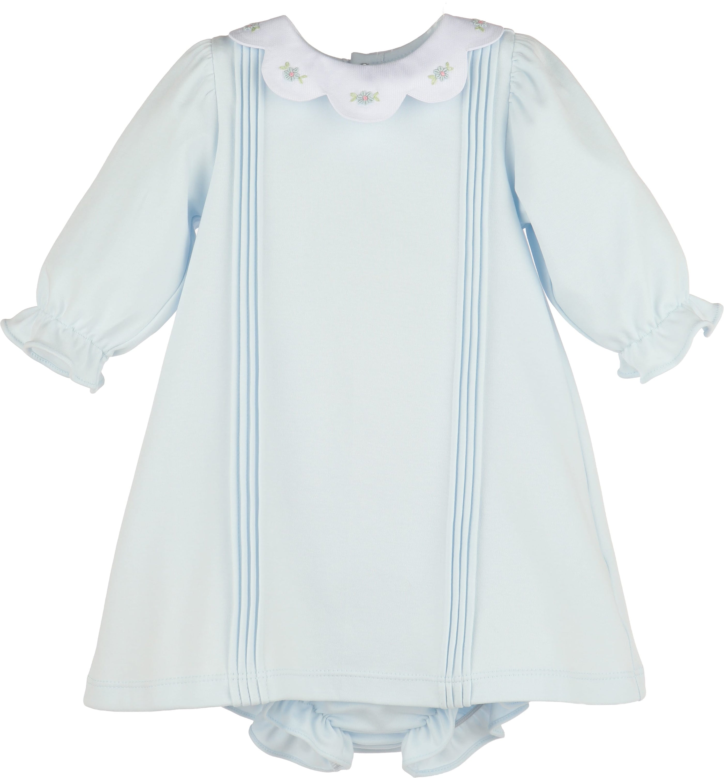 Blue Warm Winter Home Dress
