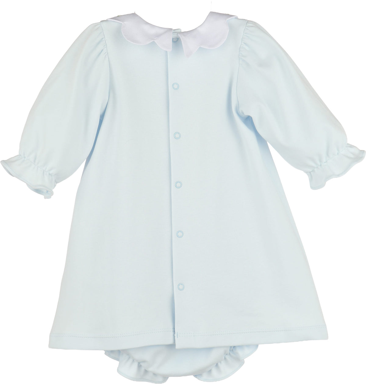 Blue Warm Winter Home Dress