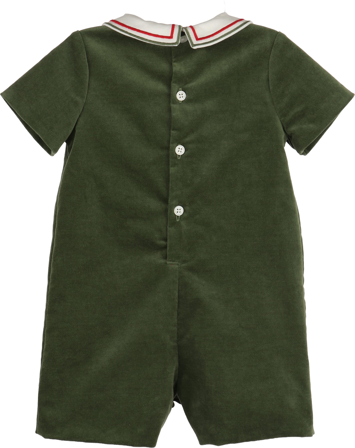 Green Mistletoe Velvet Boy Bubble