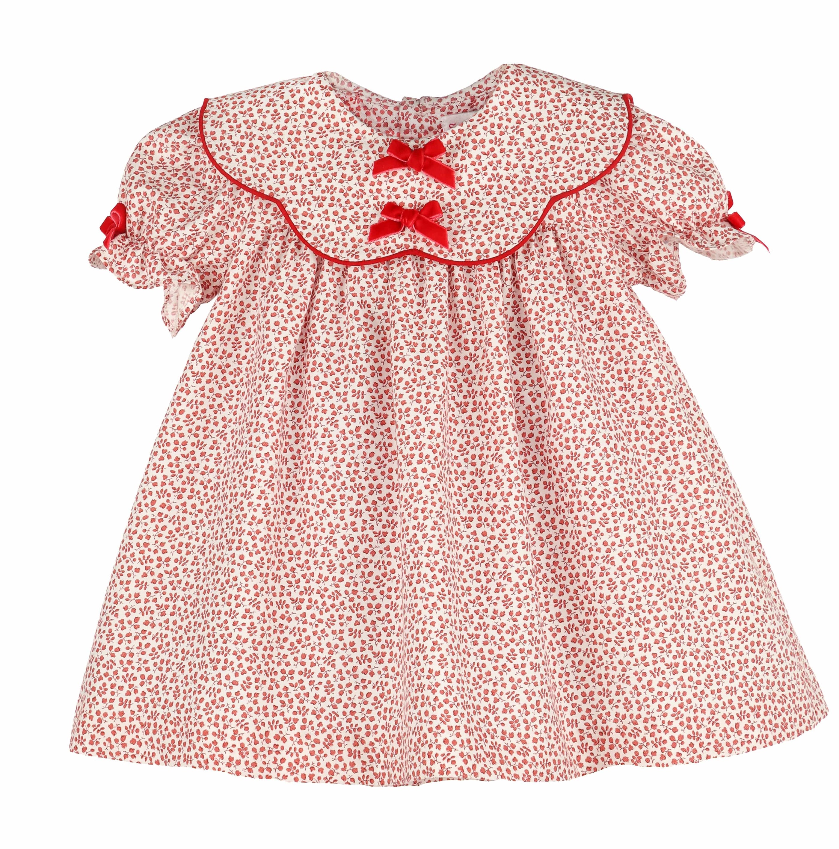 Red Cranberry Boxwood Dress