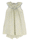 Casero & Associates Blue Lavender Smock Bishop - Little Miss Muffin Children & Home