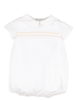 Beige Stitches Boy Bubble