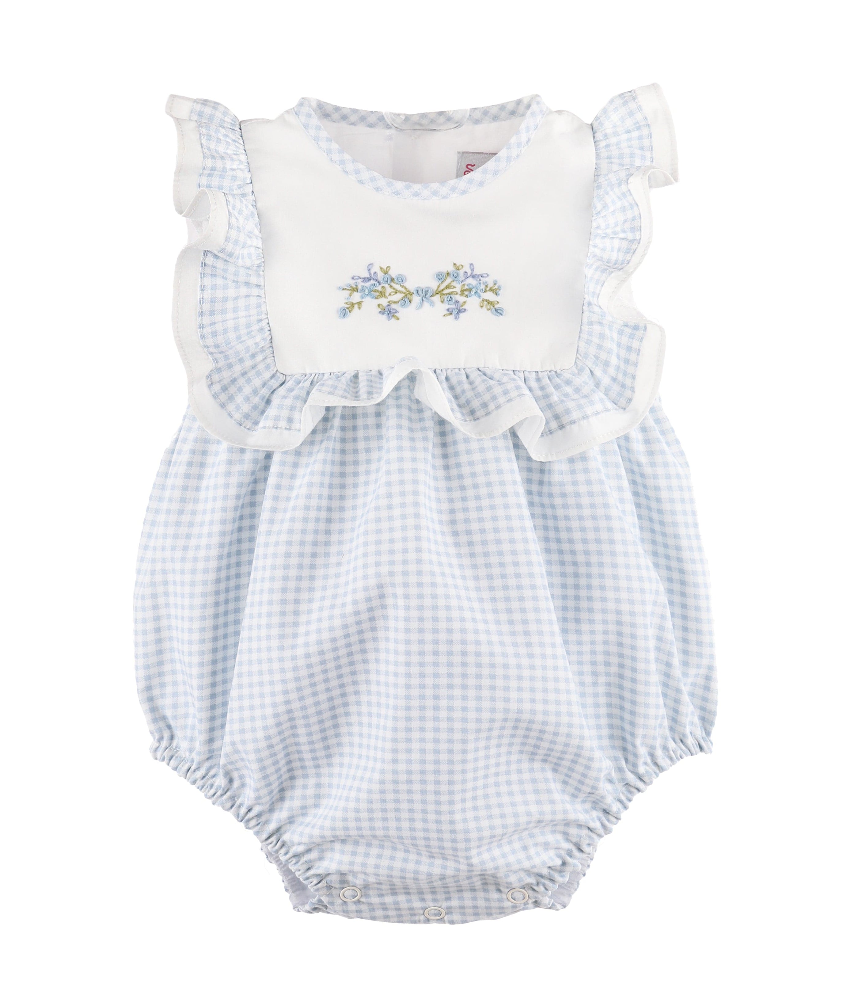Blue Garden Club Ruffle Bubble