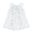 Lilac Floral Bluffs Ruffle Dress