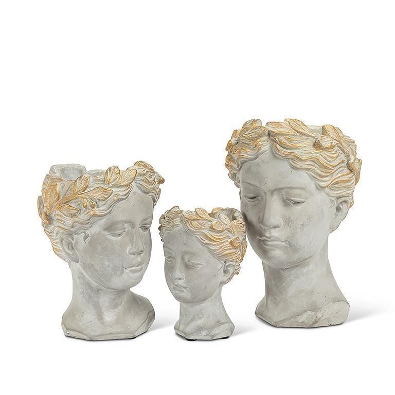 Abbott Abbott Large Woman Head Planter - Little Miss Muffin Children & Home